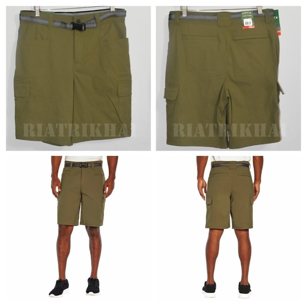 Men's Cargo Shorts Orvis ‎ IN gREEN